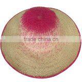 China Hot Sale Ladies Fashion Straw Wholesale Straw Floppy Hats thumbnail-4