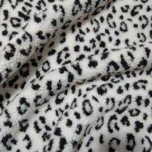 100% Polyester Jacquard Sherpa Fleece Fabrics Faux Fur Fabrics Artifical Fur Plush thumbnail-4