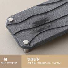 Fast Drying Stone Sink Mat Diatomite Caddy for Bathroom Sink thumbnail-5