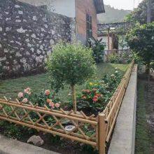 Commercial-Grade Imitation Bamboo Fence With Anti-Rust Coating thumbnail-2