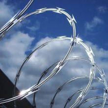 Hot Dip Galvanized Hot Sell Fencing Type Razor Barbed Wire for Sale thumbnail-1