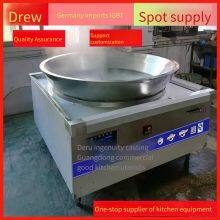 Electromagnetic Frying Furnace, Cat Ear Frying Machine, Chicken Popcorn Frying Pan, Semi-automatic Frying Equipment, Deru Kitchenware thumbnail-2