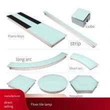 24w Stainless Steel Dmx512 Floor Tile Lights With 3000k Color Temperature, Led for Shopping Malls, 1 Meter, Featured Services thumbnail-1