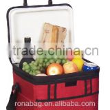 large capacity trolley thermal cooler bag