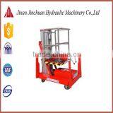 high peformance mobile lift table/aluminium alloy hydraulic platforms