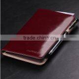 Genuine Leather Rfid Blocking Passport Cover With Pen thumbnail-3