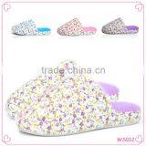 2015 New Winter Beautiful Small Flowers Printing Slipper Fashion Antiskid Slipper thumbnail-1