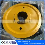 China CNC machining custom alloy steel chain wheel/steel pulley manufacturer