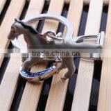 Wholesale Simulation Animal Key Chain Slowly Running Horse Keychain thumbnail-3