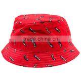 Wholesale Customized Custom Printting Bucket Hats High Quality Woven Label Bucket Hats thumbnail-3
