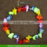 Flower Garlands Necklace Hawaiian Tropical Beach Party Unisex Fancy Dress thumbnail-1