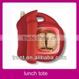 Designer Clear Insulated Small Lunch Tote Bag