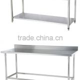 Stainless steel worktable