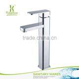 Best Sales High Quality Plastic Deck Mounted Chromed Bathroom Faucet thumbnail-4