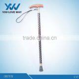 Aluminum Alloy With LED Light and Alarm Walking Cane Stick thumbnail-1