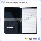 Hot Sale Leather Legal Size Leather Black Classic Memo Pad Holder