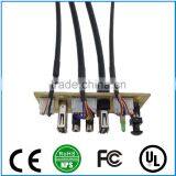 Computer Case 20-Pin to USB 2.0 + USB 3.0 Dual Female + Audio Front Panel Extension Cable thumbnail-2