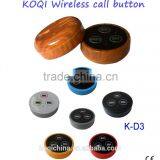 CE Certification Print LOGO Restaurant Table Ordering System Service Calling Button Wireless Call Bell System thumbnail-5