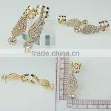 Hot Sale Alloy Gold Rhinestone Wing Ear Cuff With OEM Jewelry is Accepted E680 thumbnail-2