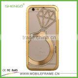 Metal Bumper Diamond Phone Case For IPhone/Samsung