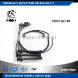 High voltage silicone Ignition wire set, ignition cable kit, spark plug wire 90919-22214 for TOYOTA