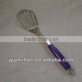 Highly PP Handle Stainless Slotted Turner Made by Junzhan Factory Directly and Sell Directly