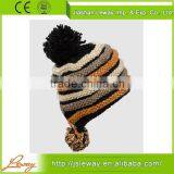 High Quality China Sale Winter Knitted Beanie With Tassel thumbnail-3