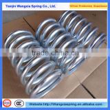 Zinc-plated Compression spring Closed and Ground Flat ends