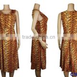 Chowleedee c1018 women dress with high quality ladies dress for USA elegant dress in low price wholesale fancy pattern