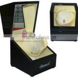 Black Logo Custom Printing Wooden Watch Winder Boxes