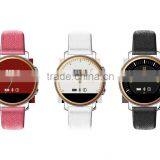 2015 Newest 1.22 HD Inch Pannel Smart Watch Phone. Bluetooth, Round Shape.water Proof