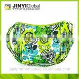 Nylon Girls Flower Print School Satchel thumbnail-1