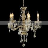 2015 CE Gold color decorative wedding acrylic chandelier lamp/lights