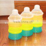 BPA Free 3-layers Muntifunctional Baby Powder Milk Container Plastic Baby Milk Powder Box thumbnail-3