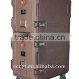 165Л Серый Изолированный Холодильник (с двойными дверями)