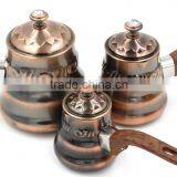 Turkish Coffee Maker , One Set Includes 3 Kettles, 6,12,24OZ Three Capacity Coffee Kettles Includes in One Set, thumbnail-1