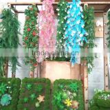 Wholesale price artificial Christmas decoration vines artificial ivy leaves with high quality
