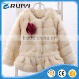 Girls European Children Purple Fur Clothing thumbnail-5