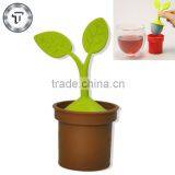 Silicone Flower Pot Tea Infuser Wedding Favor