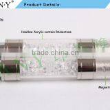 ANY Nail Art Maincure Micropainting Rhinestone Handle Nylon Hair Flat UV Gel Brush for Nail Polish Gel Art thumbnail-2