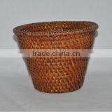 Round Rattan Storage Basket With High Grade 2016