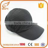 China Factory Wholesale Promo Cap Polyester Black Vintage Sports Cap thumbnail-3