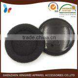 Custom Black Fabric Covered Button