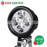 High Performance 40w Led Work Light, 4.7'' 40w Led Work Light for Offroad 4x4 Auto Parts thumbnail-1