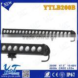 200watt Singl Row Led Light Bar 17000lm Ip67 12v Waterproof Led Light Bar Led Light Offroad Orange Color thumbnail-3