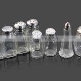 Clear Glass Spice Jar With Dispenser