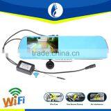 6680 Wifi Transceiver Gps Navigation Wireless Rear View Camera, Car Dvr Wireless Reversing Camera Rearview Mirror
