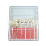 Electric Nail Drill Carbide Golden Burs Diamond Nail Drill Burs Diamonded Nail File