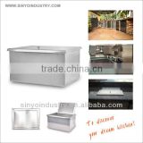 Stainless Drop-in Ice Chest