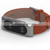 MIJOBS Replacement Bracelet For Xiaomi Mi Band 2 Genuine Leather Wristband thumbnail-2